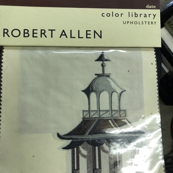 Robert Allen Upholstery Fabric Sample Book Color library “DATE” 50 pieces - Picture 1 of 15